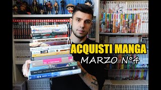 ACQUISTI MANGA MARZO 2022 N°4 [upl. by Currier]