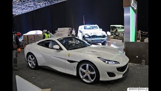 White Ferrari Portofino  Driving amp Sound [upl. by Pepito]