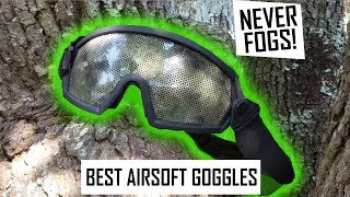 Best Airsoft goggles NEVER fog again  SPARTA TECH AIRSOFT GOGGLES [upl. by Willing]