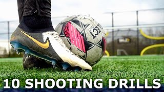 Become CLINICAL With These Shooting Drills  10 Finishing Exercises To Help You Score More Goals [upl. by Acnalb]