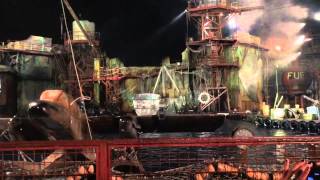 1 rated show Waterworld ending at Universal Studios Hollywood 2015 [upl. by Barthol]