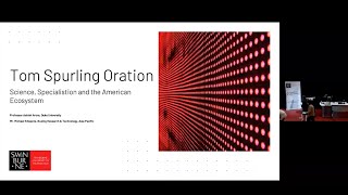 2024 Tom Spurling Oration [upl. by Cirtemed]