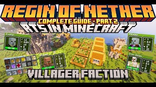 Regin of Nether RTS  Mod Guide Part 2  Villager Faction [upl. by Keene]