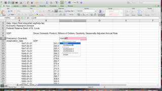 10  Excel  Functions Covariance and Correlation [upl. by Emiatej]