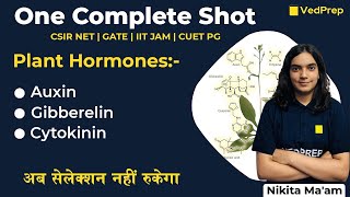 Plant Physiology  Plant hormones  CSIR NET  GATE  IIT JAM  CUET PG  VedPrep Biology Academy [upl. by Holzman]