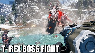 Second Extinction  TREX Boss Fight HD 1080p60 PC [upl. by Saxen]