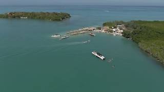 Volando en Drone 4K CHOLON CARTAGENA COLOMBIA [upl. by Kcirdderf]