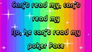 Lady Gaga  Poker Face lyrics [upl. by Yemar794]