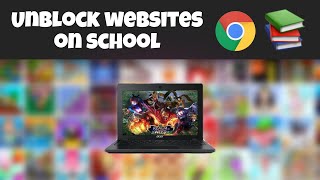 How To Unblock EVERYTHING On School Chromebook 2022 [upl. by Melac]