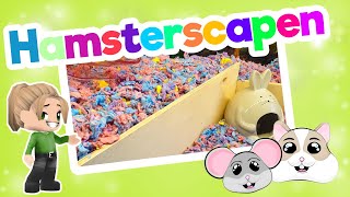 🐹💚 Hamsterscaping met Carefresh Confetti [upl. by Airuam]