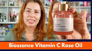 Biossance Vitamin C Rose Oil resenha  onde comprar Biossance vai sair do Brasil Saiba tudo aqui [upl. by Eerdua96]