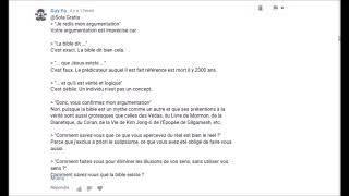 Lapologétique chrétienne 44  FAQs Un athée prouve que mon argumentation est irréfutable [upl. by Gautier]