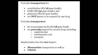 STAHLS  Chapter 2  7 SLC18 GENE FAMILY AS TARGETS OF PSYCHOTROPIC DRUGS psychiatrypharmacology [upl. by Amle]