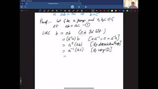 Group Theory Theorem base on cancellation Law [upl. by Winna]