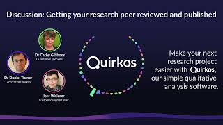 How to get qualitative research published in academic journals [upl. by Enialb]