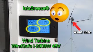 Youd better be in your storm shelter if your Pikasola 400 Watt wind turbine is making 400 watts [upl. by Wootan]