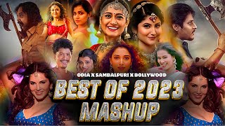 BEST OF 2023 MASHUP  Odia X Sambalpuri X Bollywood Mashup ​⁠djxblackofficial Visual Uday [upl. by Saunder396]