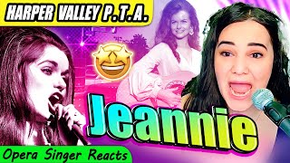 Jeannie C Riley  Harper Valley PTA FIRST TIME REACTION by Opera Singer [upl. by Thadeus]