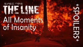 All Insanity moments in quotSPEC OPS THE LINEquot Survival Ending [upl. by Roarke]