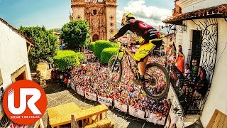 MTB Hutchinson UR Team  Mick Hannah race run  Urban Downhill Taxco 2014 [upl. by Adlih]