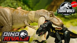 Mattel Jurassic World TREX Vs INDORAPTOR Commercial  Jurassic Collector [upl. by Ivo693]