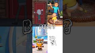 PAKA PAKA Animation Meme shorts talkingtom ochy [upl. by Eirojam]