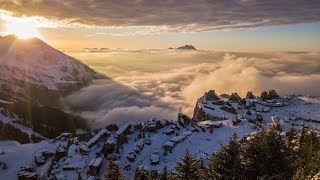 Freeride skiing Avoriaz [upl. by Nwadahs]