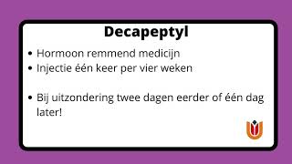 Instructievideo injecteren Decapeptyl [upl. by Neelav]