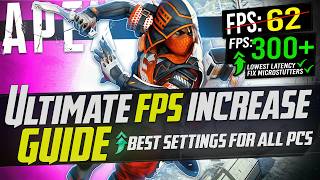 🔧 APEX LEGENDS SEASON 20 Dramatically increase performance  FPS with any setup BEST SETTINGS ✅ [upl. by Eshelman219]