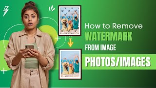 How to Remove Watermark From Photo  Watermark Remover 2023  Digital 2 Design [upl. by Rdnaskela]