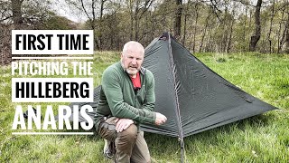 Hilleberg Anaris 3 Season  Backpacking 2 Person Tent [upl. by Ahsikar925]