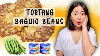 Tortang baguio beans with tuna  healthy and easy recipes  gracie asis [upl. by Yoral]