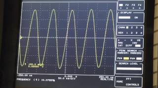 101MHz signal with wideband noise and 30dB SN ratio on a scope [upl. by Mellitz]