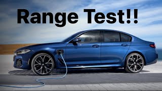 Can The 2022 Bmw 530e Outperform Epa Range In Realworld Test [upl. by Hoye]