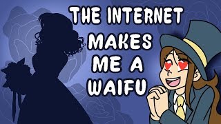 The Internet Makes Me a Waifu  Character Generator Speedpaint [upl. by Airetnuhs514]