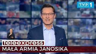 Teleexpress TVP quotWalczymy do końcaquot Mała Armia Janosika [upl. by Paske439]