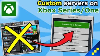 New Method How to add Minecraft servers to PlayStation Xbox and Switch Updated 2024 [upl. by Gudren]