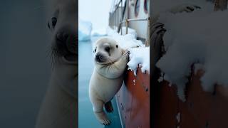 A touching story about an injured baby otter asking for help from the sailors on the ship animals [upl. by Kelwen]