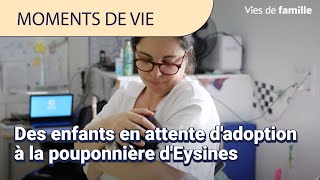 Reportage  des enfants en attente dadoption à la pouponnière dEysines [upl. by Norvun894]