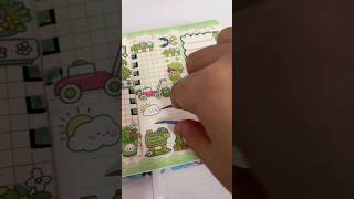 Journal Bercerita Serba Warna Hijau Tips Merawat Tanaman  Journaling  Kawai Sticker  Ide Journal [upl. by Erehs997]