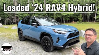 LOADED 2024 Toyota RAV4 Hybrid with Packages Features Technology [upl. by Aseneg]