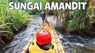 JALUR SUNGAI DENGAN RAKIT BAMBU II KALIMANTAN SELATAN LOKSADO [upl. by Stclair365]