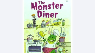 Usborne my very first reading book 20 The monster diner [upl. by Zanlog]