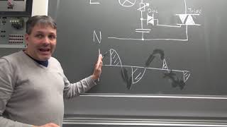 Erklärung der Phasenanschnittsteuerung mit Diac und Triac [upl. by Aserej]