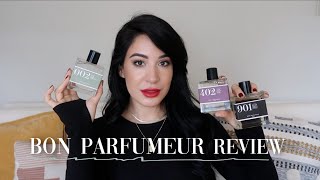 French Perfume Review  BON PARFUMEUR  002 402 901 [upl. by Ahsei]