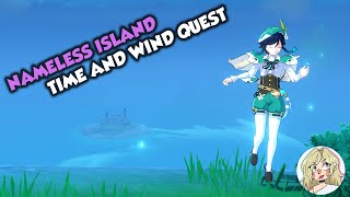 Genshin Impact Nameless Island Off Starsnatch Cliff Time and Wind Quest [upl. by Ocisnarf]