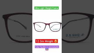 25 NVG Ultra Light Weight Frames With Power Lenses shorts viral [upl. by Monaco385]