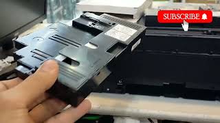 CANON G2020  HOW TO REPLACE MAINTENANCE CARTRIDGE [upl. by Nessim]