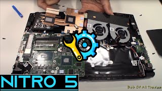 Acer Nitro 5 Repaste w Kryonaut i5 8300h [upl. by Anul110]