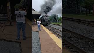 BLW 26 Departing scranton train railfan [upl. by Schaffel]